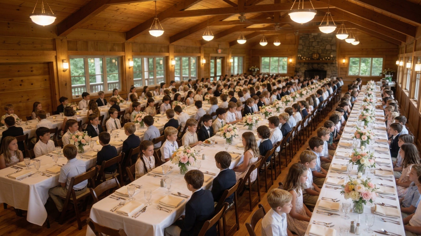 Manners Camp dining hall